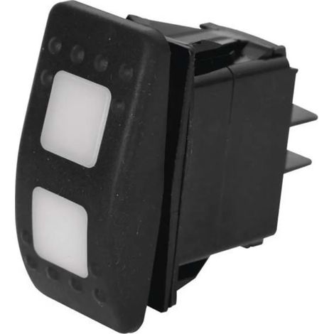 Interruptor euromarine rocker switch impermeable LED IP67