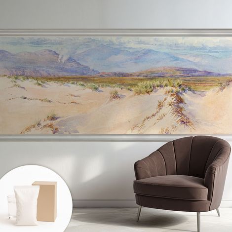 Newroom Tapete Dekorative Vliestapete mit Kleber Modern für Wohnzimmer Schlafzimmer  Wüstenlandschaft 250x104 cm (1/5)
