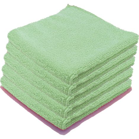Microfibre Luxe entretien courant - par 5 - couleur au choix - vert