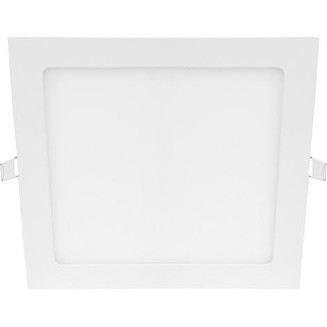 Pannello led slim da incasso quadrato 24w 3000K luce calda (1/4)