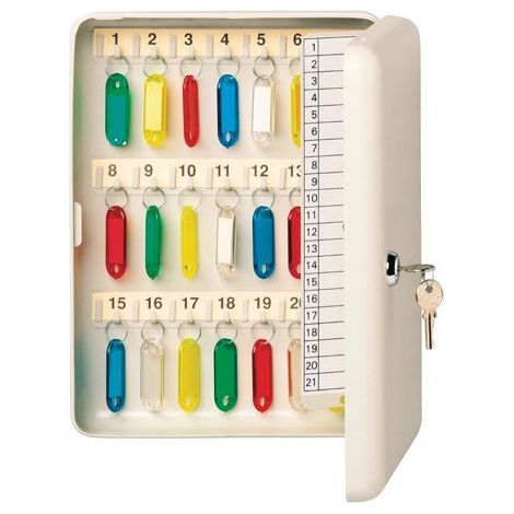 Joma 2093 Armoire à clés beige compacte et robuste