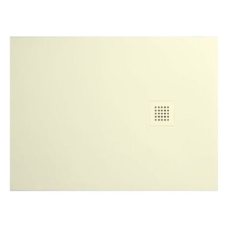 Piatto doccia 80x100 h.3 in ceramica avorio opaco Ceramic.30 di (1/4)