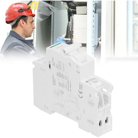 Shunt-Auslöser mit Hilfsstatusanzeige IC65 MX+OF, Zubehör für den Leistungsschalter Schneider iC65, 110–130 V DC / 100–415 V AC (1/5)