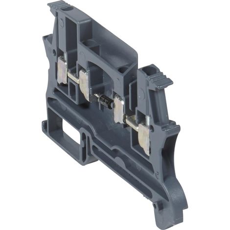 bloc viking 3 - a fonction diode - 1 entrée / 1 sortie - 2.5 mm2 - gris - a vis (1/2)