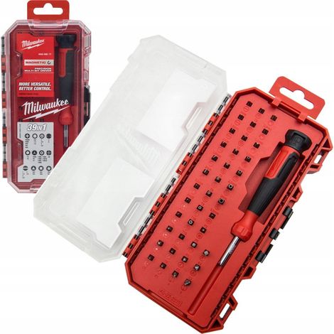 Cacciavite di Precisione Milwaukee 39 inserti ergonomico
