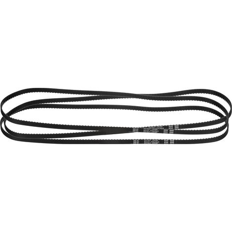 3Pcs 390XL 037 Timing Belt, 195 Teeth, Black Notched Rubber, 10mm Width, 5.08mm Pitch, Timing Belt for 3D Printer (1/5)