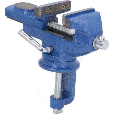 Étau de table - - Norme 60 - Acier n° 45 - Rotatif 360° - Facile à installer (1/4)