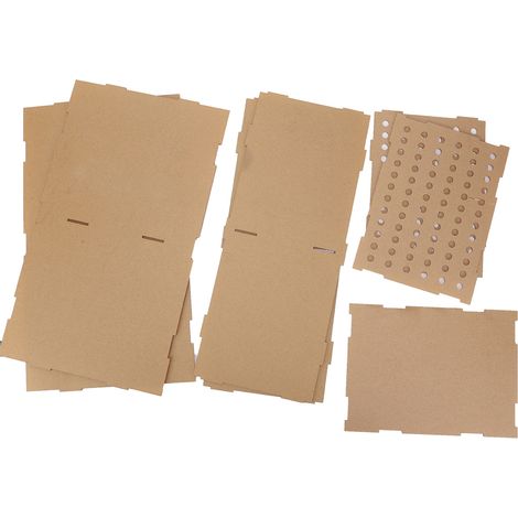 Transparente Acryl-Halterung für Pfeilschäfte, Köcheraufbewahrungsbox, Zubehör für Bogenschießen (1/5)