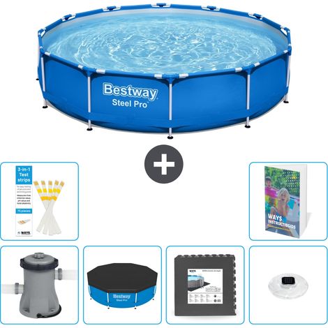 Bestway Bestway Steel Pro Ronde - 305x76 cm - 7-pièces  S312 (1/5)