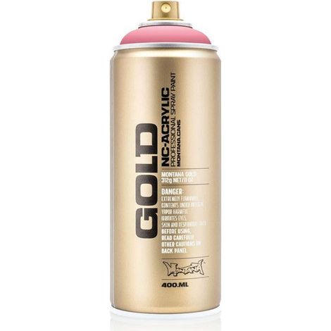 Bombe de peinture - Gold - Acrylique - Bazooka Joe - G3010 - 400ml - Montana Cans