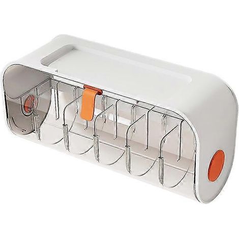 Filiyano – Organisateur de sous-vêtements, étagère transparente sans perçage, pour soutiens-gorge, sous-vêtements et chaussettes, idéale pour la (1/4)