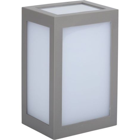 V-TAC LED Wandlaterne Lampe 12W 110LM/W Grau Naturweiß IP65