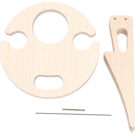 Table à Vin Pliable Portative en Bois Mini Support pour Pique-nique Plage Extérieur (1/5)