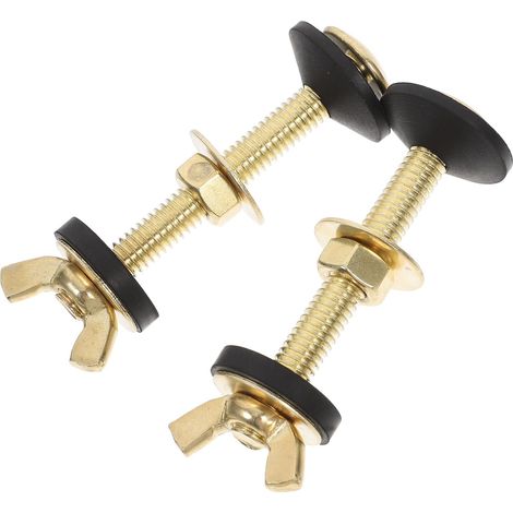Kit de Boulons 2 Pièces pour Réservoir de Toilette à Cuvette