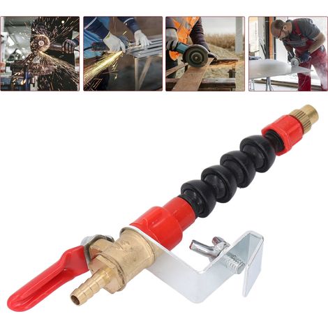 Ensemble complet d'accessoires pour machine à découper, machine à marbre, buse de pulvérisation, rainurage, couvercle anti-poussière, dispositif de remplissage d'eau, buse d'atomisation sans poussière