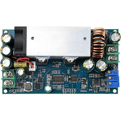 DC-DC-Abwärtswandlermodul 10-75 V auf 2-60 V 20 A, einstellbarer MPPT, DC-CV-Solarlademodul (1/5)