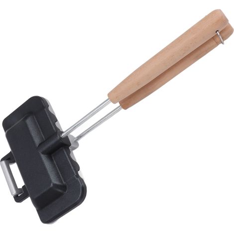 Scellage de sertissage de pain de plat de cuisson de poêle double face de sandwich. (1/5)