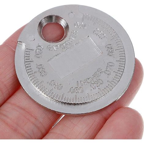 Jauge d'écartement des bougies d'allumage, type pièce, plage de mesure 0,6-2,4 mm, Hfmqv (1/5)