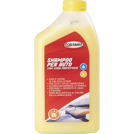 START Shampoo per auto con cera protettiva 1L tutti i tipi di carrozzeria (1/4)
