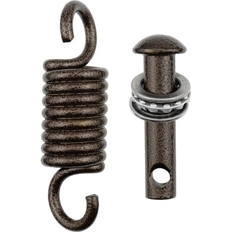 Ensemble aus Aufhängung JPKTA – Tragkraft 227 kg (500 lb) – Häkel- und Gupillen-Marron für Fauteuils, Bretelles, Hamacs und équilibreurs in véranda – Wechselstücke (1/5)