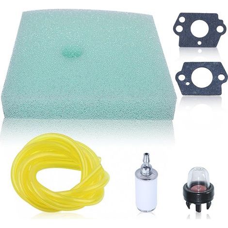 Kit de joint Poire d'amorçage de conduite de filtre à air 537186301 pour Husqvarna 123C 123L 123LD 223L 223R 322L 323C 323E 323HE 323L 323LD 323P4 323R 323RJ 325C 325CX 325E 325HDA 325RX 326C 326L (1/5)