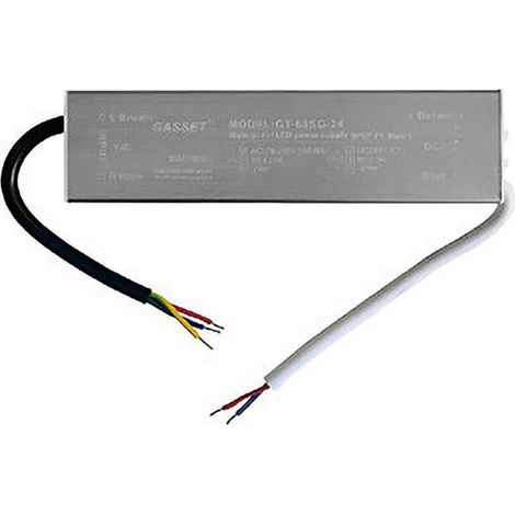 Driver gea led gstt44 60w 24 dc ip67 trasformatore alimentatore esterno