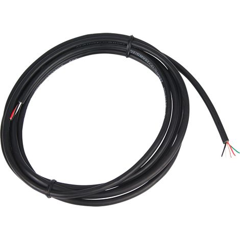 CABLE USB 4C + PANTALLA REDONDA NEGRO