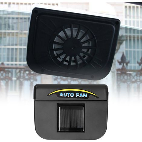 Ventilateur Extracteur Solaire pour Véhicule avec Panneau ABS Monocristalin (1/5)