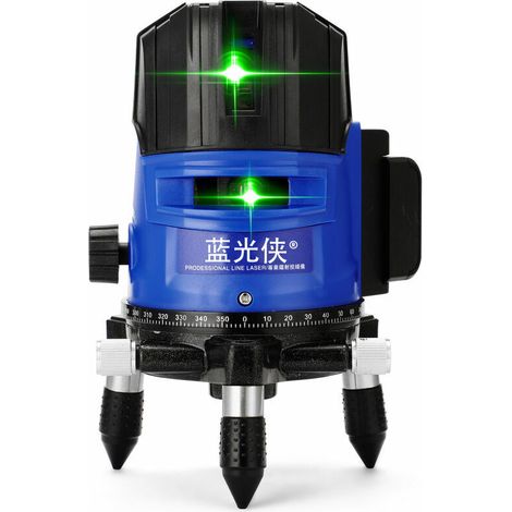 Touche Touches Multifonctions 3 Ligne Verte Leveler 360 ° Autonivelant Laser Niveau Measurment Instrument (1/5)