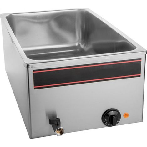 Bain marie avec soupape de vidange - Caterchef star (1/3)