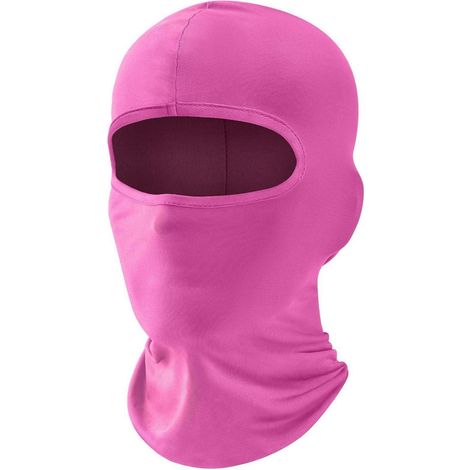 Sturmhaube mit UV-Schutz für Damen und Herren, multifunktional, Einheitsgröße, Rosa (1/5)