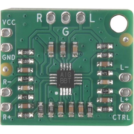 MAX97220 HiFi-Verstärkerplatine mit unsymmetrischem Ausgang und Differenzialsymmetrierung, 2,5–5,5 V Eingang (1/5)