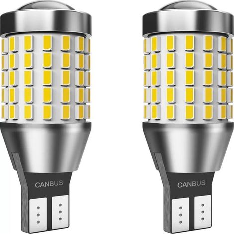 Bulbs LED ultra-bright of 2000 lumens, lighting to 360 degrees, with chip 921, 912 and 90-EX, designed only for the lights of reverse, color white xenon (1/5)