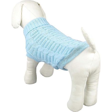 Suéter para perro 3D de alta elasticidad y color liso (1/5)