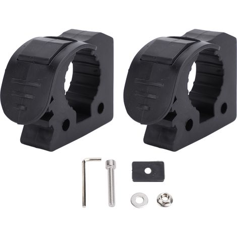Ortviai Support pour Pelle 2 Pièces – Fixation Rapide en Caoutchouc Anti-usure pour Véhicules Tout-Terrain, Camions, UTV, ATV