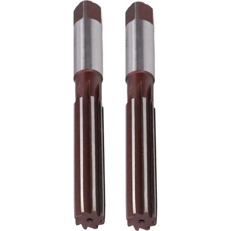 Kit 2 limes rotatives 6 lames 3/4 pouce 9SiCr alésoir à main pour plastique bois métal (1/5)