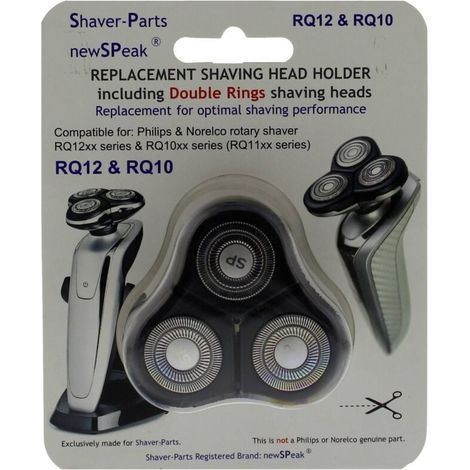 RQ10/RQ11/RQ12 ADAPTIVER RASIERKOPF für PFLEGETEILE...
