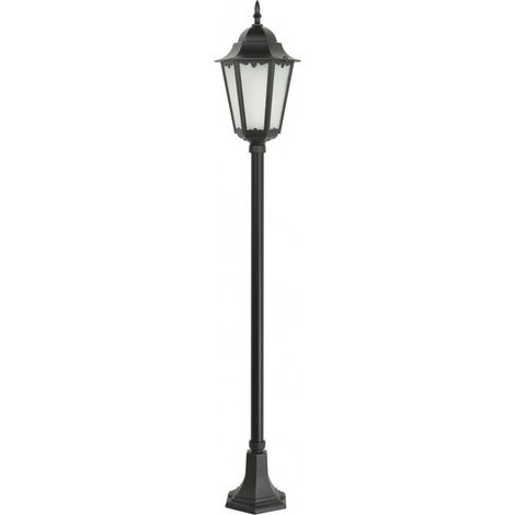 Lampione da giardino Retro 165 cm nero E27 IP43 SU-MA (1/5)