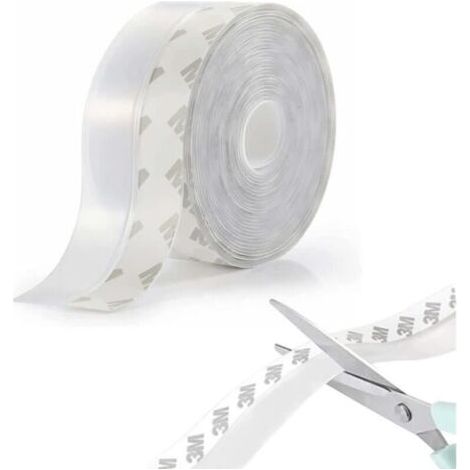 45mmx10m Joint Fenetre Isolation 3M Isolant Fenetre Anti Froid Bande Etancheite Autocollante Silicone Bande de Porte Fond Isolant (1/4)