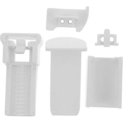 Pièces de perte de remplacement de rideau plissé 20mm 4 ensembles de 20 pièces accessoires de rideau plissé (1/5)