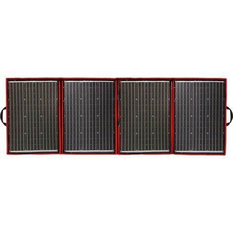 Panneau Solaire Flexible Pliable, 200W, Silicium Monocristallin, Design Compact (1/2)