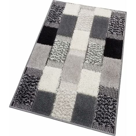 – Tapis de bain antidérapant 60x120 cm – 100 % polypropylène – Lavable à 30 °C – Dos en gomme pour adhérence optimale – Made in Italy (1/4)