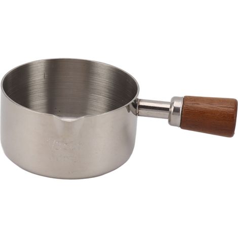 Professioneller Saucenbecher aus Edelstahl 304 mit Griff für Küche, Bankett und Picknick, 80 ml, Silber (1/5)