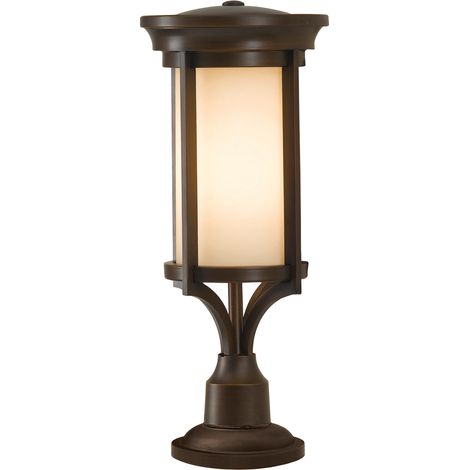 Elstead Merrill - Petite lampe sur pied d'extérieur à 1 ampoule Heritage Bronze IP44, E27 (1/4)