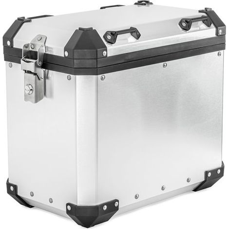 Valise latérale aluminium - Bagtecs GX45 - 45 L - Aluminium 2 mm - Étanche et résistante