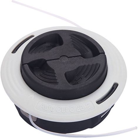 Tête de débroussailleuse C26-2 compatible avec Stihl FS 55/56/70/94/91/111/131/240 4002710 2137, M10 x 1.0 (1/5)