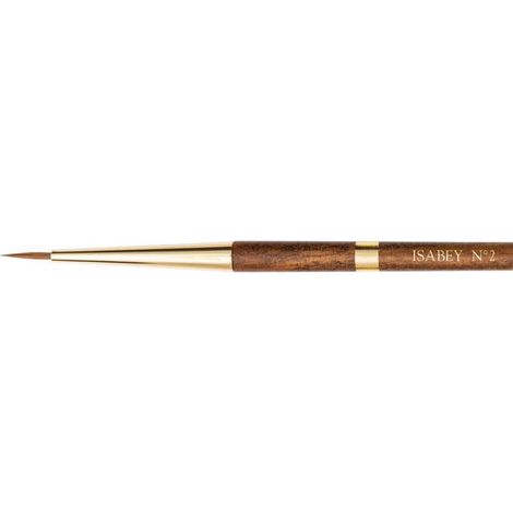 Pinceau - Rond - Aquarelle - Isabey - Syrus - 6224i - N°2 - Fibres synthétiques (1/3)