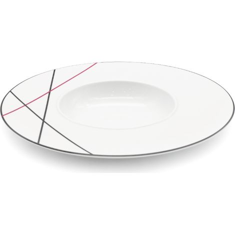 FAUCHON ART DE LA TABLE - 6 assiettes creuses 30cm BISTROT CHEF (1/5)