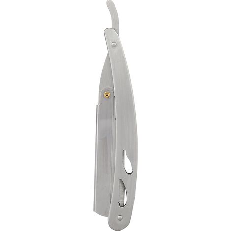 Rasoir droit pliant barber acier inoxydable 77 lame interchangeable coupe-cheveux homme professionnel (1/5)