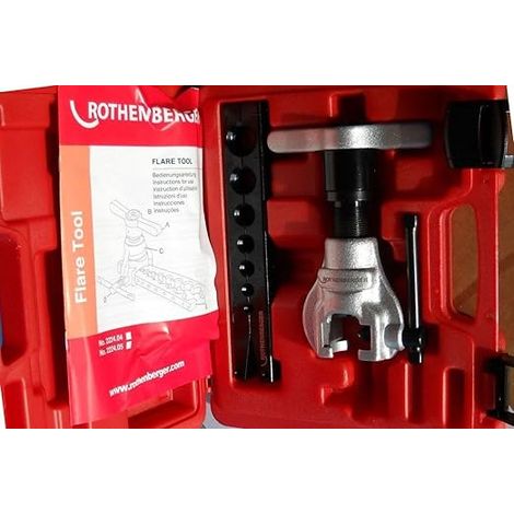 Apparecchio per colletti 1/8 - 3/4 Rothenberger 222404